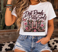 Dirt Roads Pretty Souls Western Crop Tee